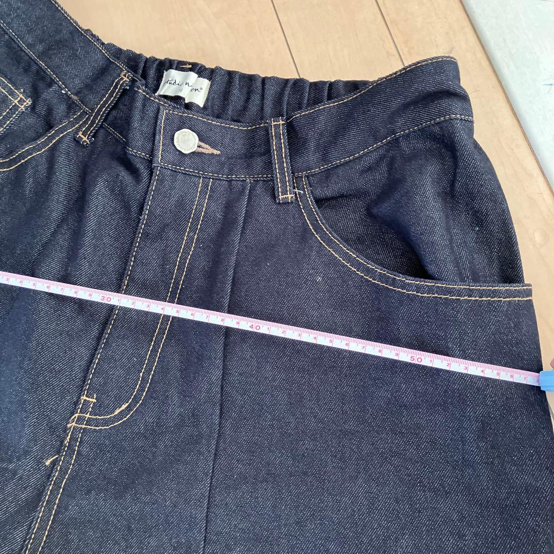 パンツ estudio niksen raw denim balloon jeans