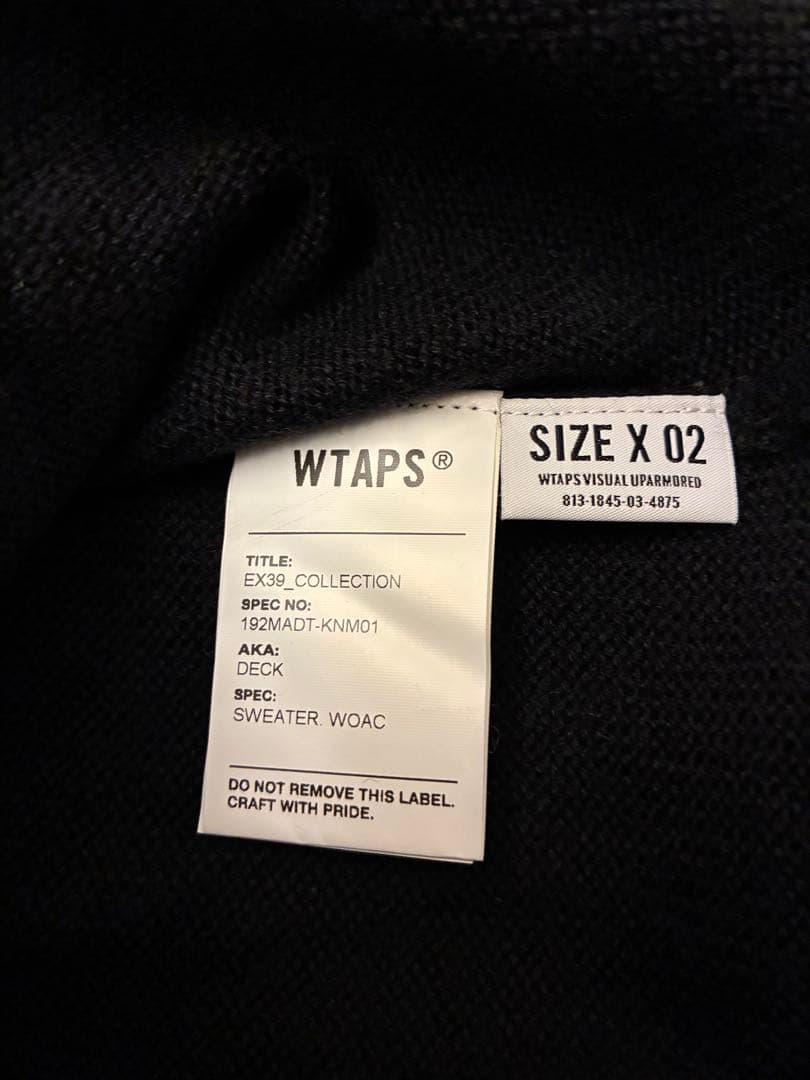 トップス WTAPS DECK SWEATER WOAC 19FW
