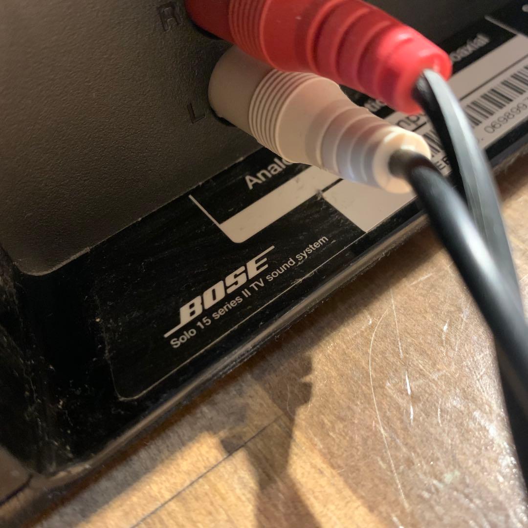 BOSE SOLO15 SeriesⅡ TV サウンドシステム リモコン付き