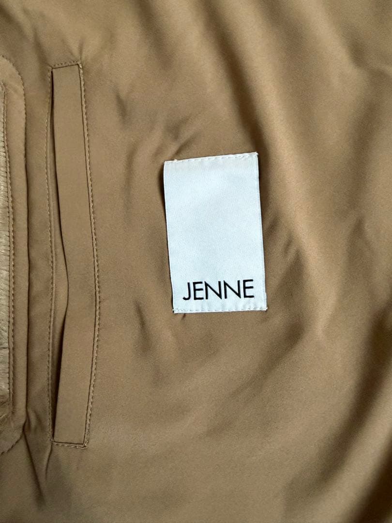 【未使用！】JENNE リッチボリュームファーケープ