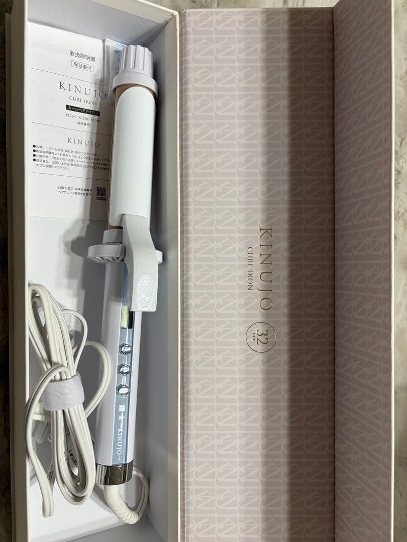 KINUJO 絹女　カールヘアアイロン 32mm KC32N