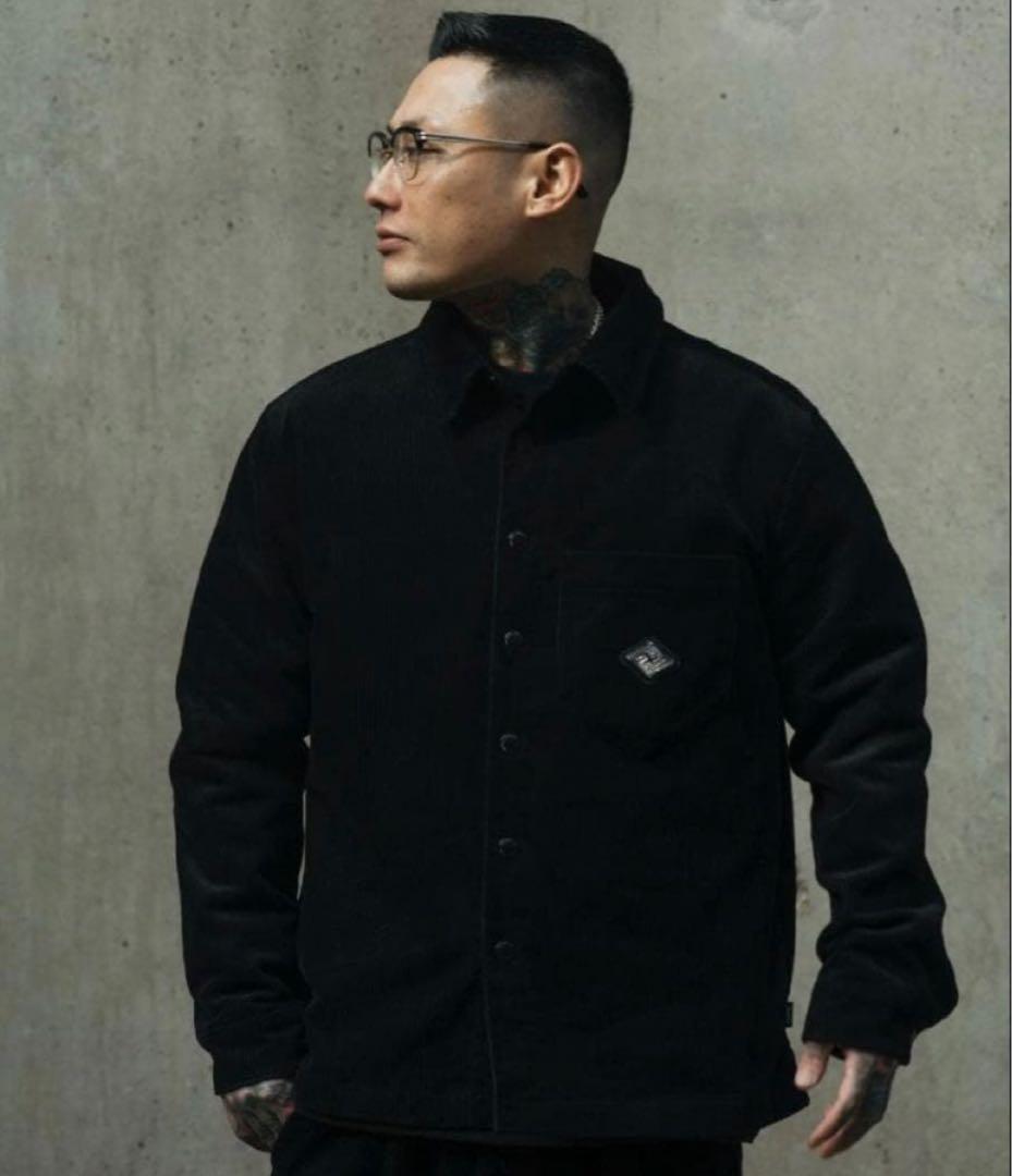 【美品】GAKKIN BUDSPOOL コーデュロイ　ジャケット　舐達麻 家紋