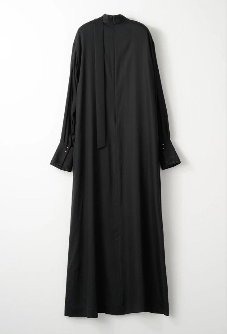 現行品　MURRAL Framed embroidery wrap dress