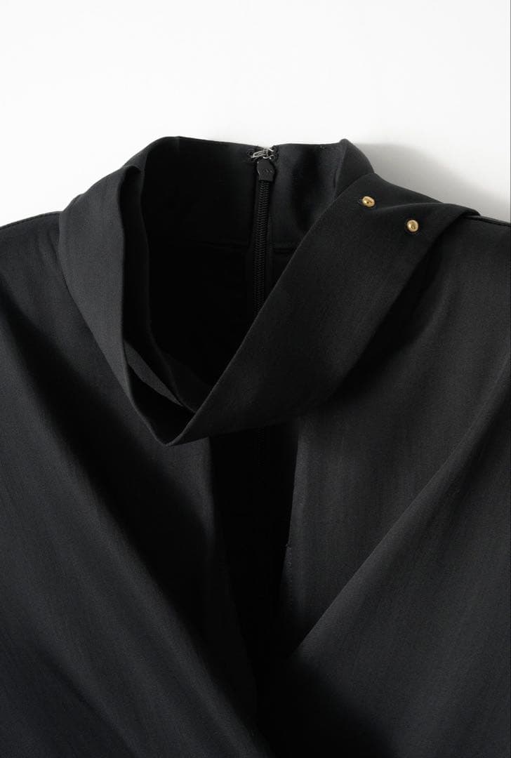 現行品　MURRAL Framed embroidery wrap dress