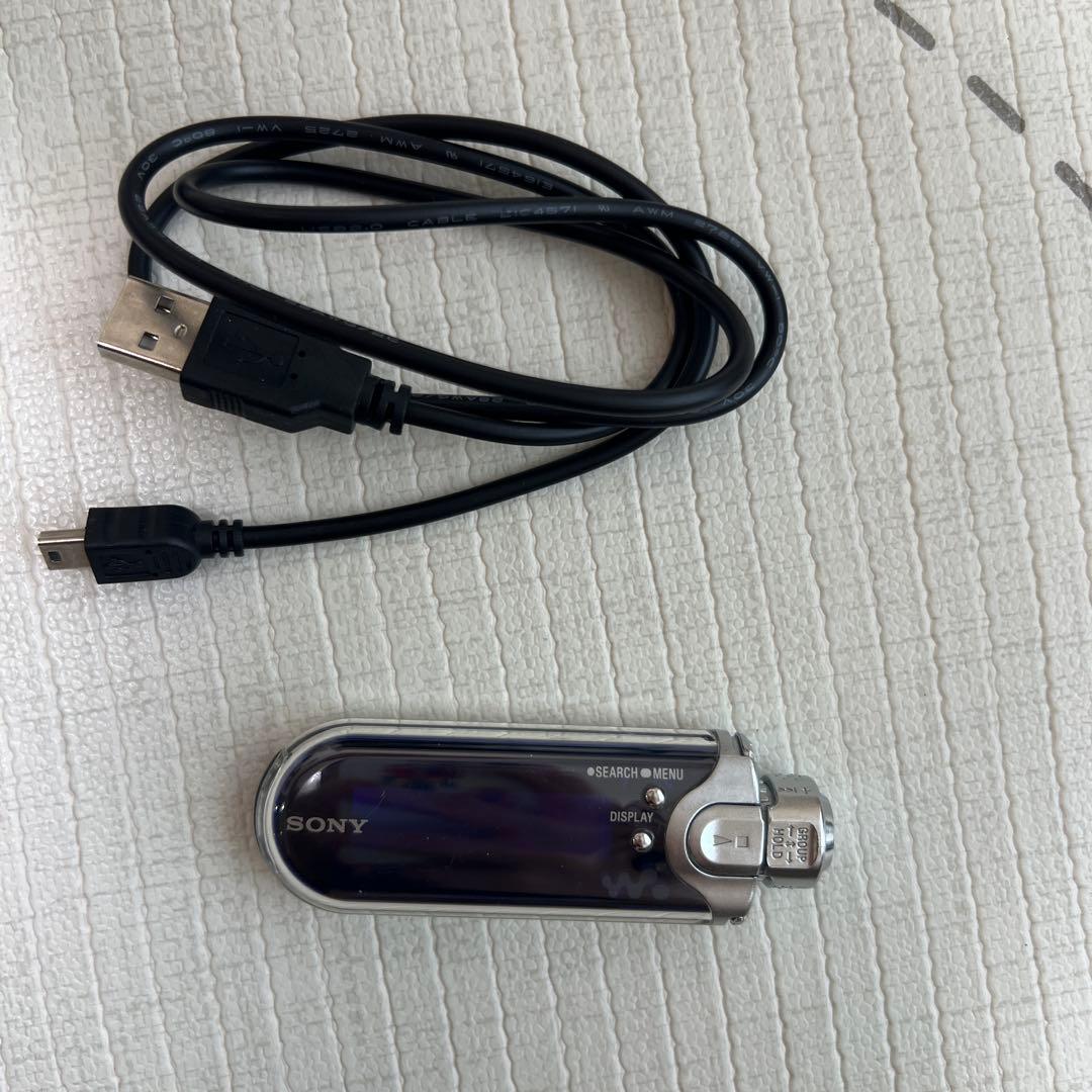 SONY ウォークマン NW-E405 ケーブル付き