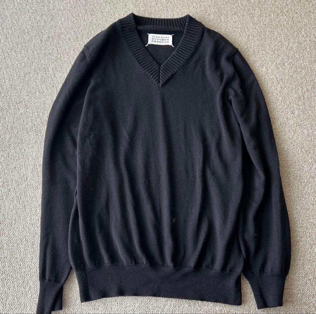 Maison Margiela 14 Vネックニット