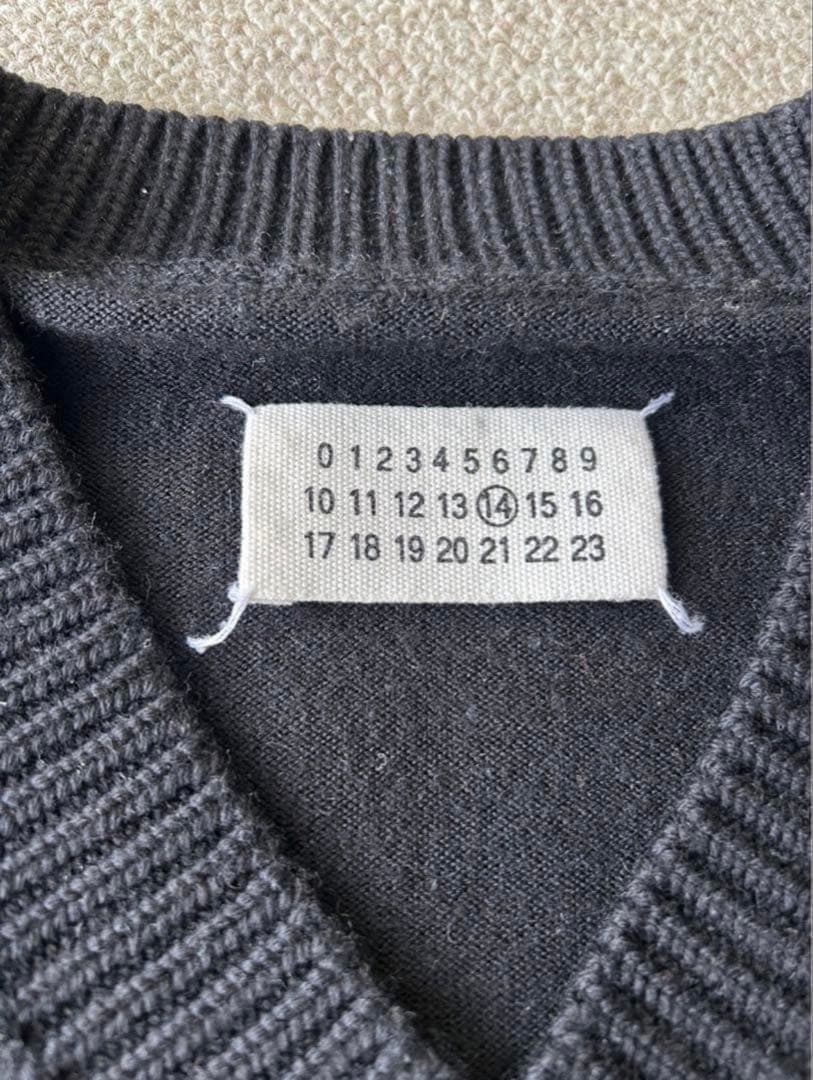 Maison Margiela 14 Vネックニット