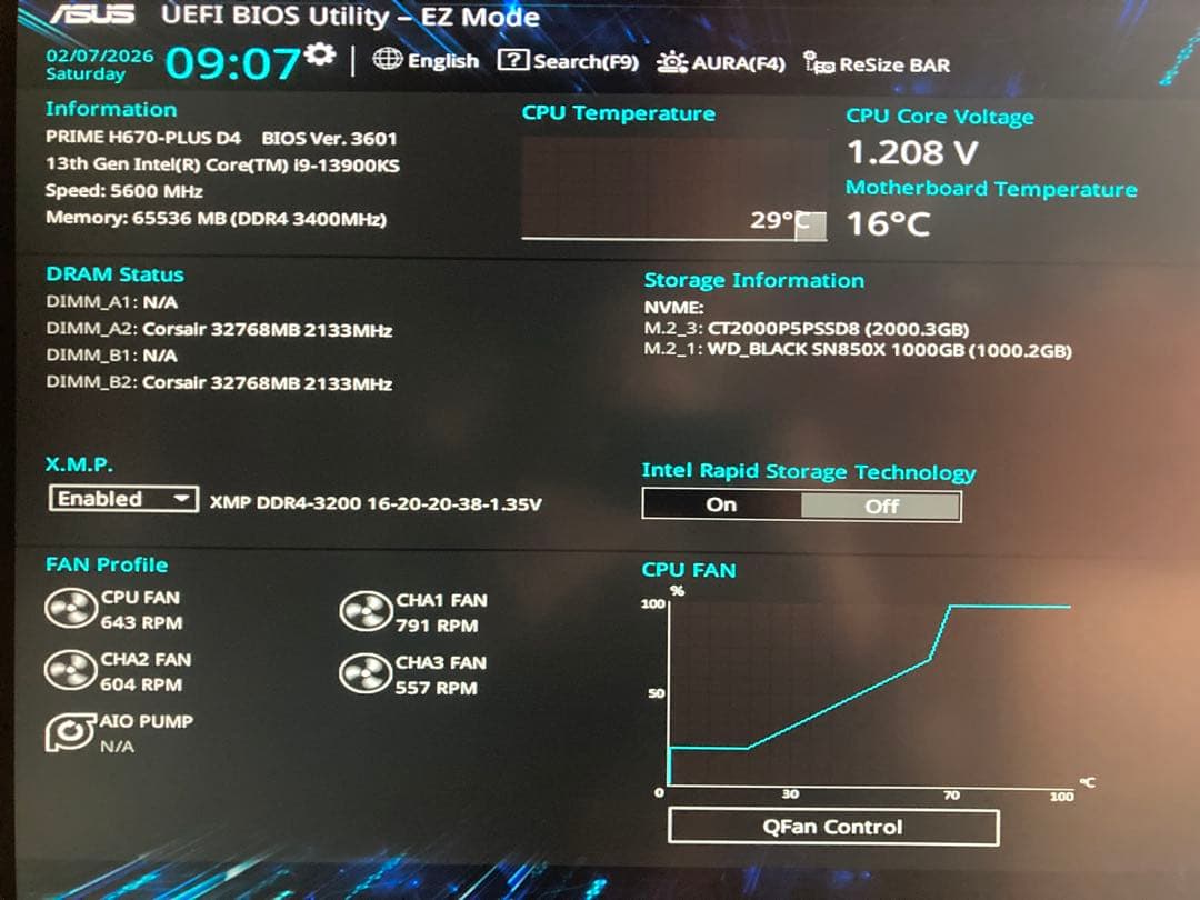 ASUS PRIME H670-PLUS D4 マザーボード
