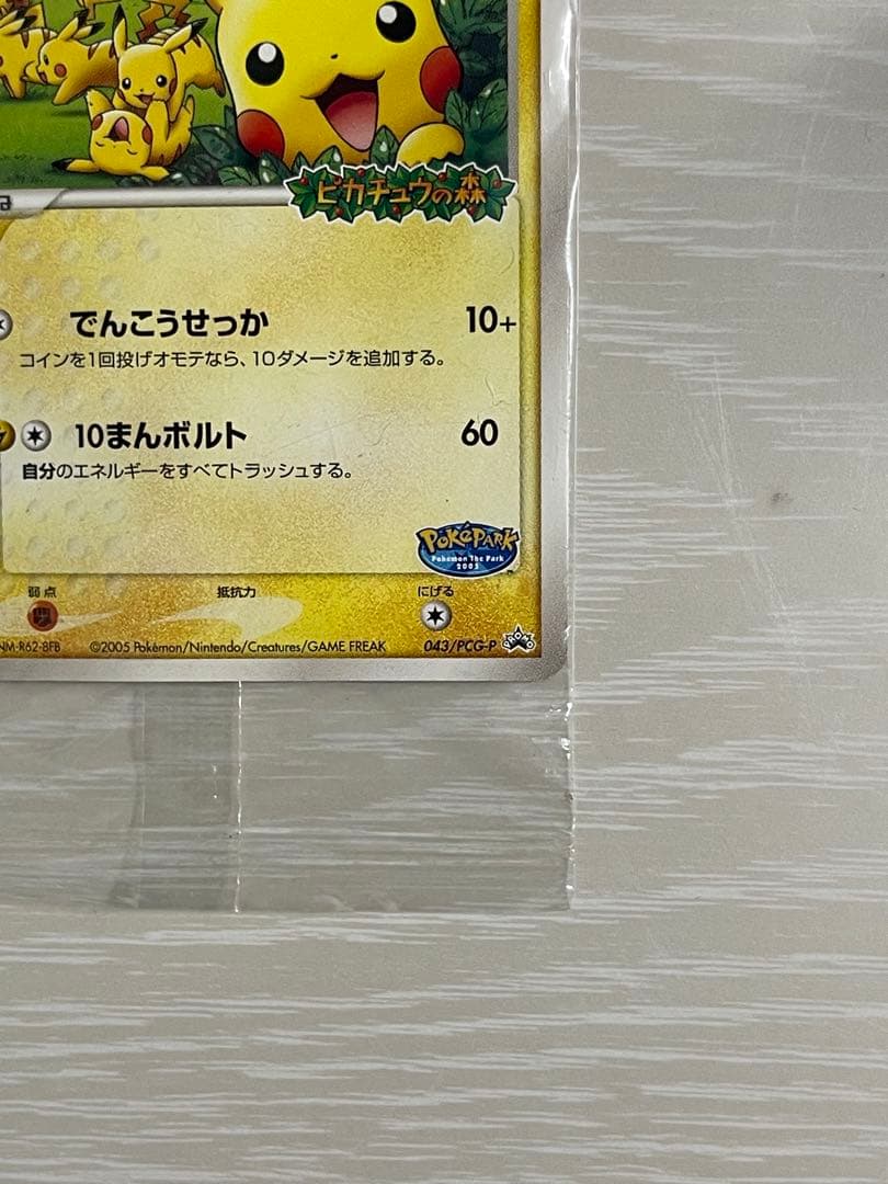 ポケパークのピカチュウ 未開封　プロモカード 043/PCG-P