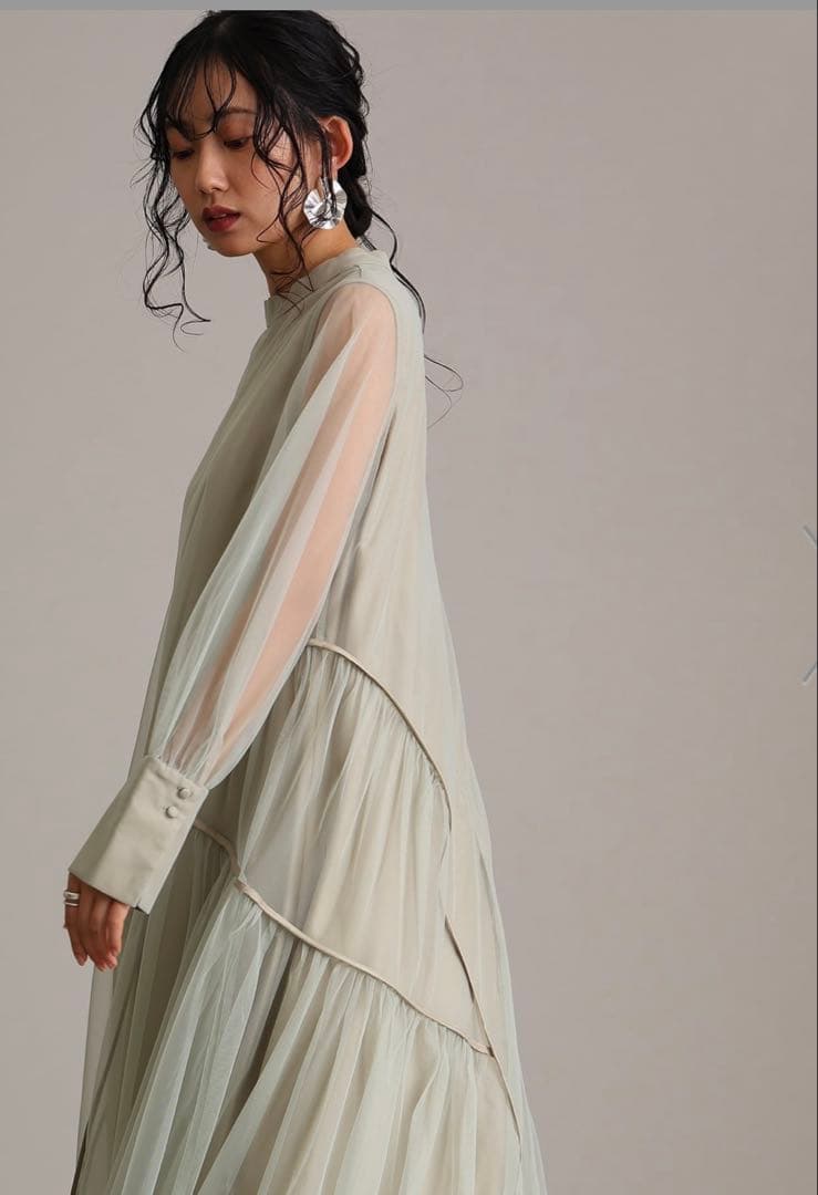 【美品】フォーマル結婚式パーティードレスセレモニーオケージョンドレス