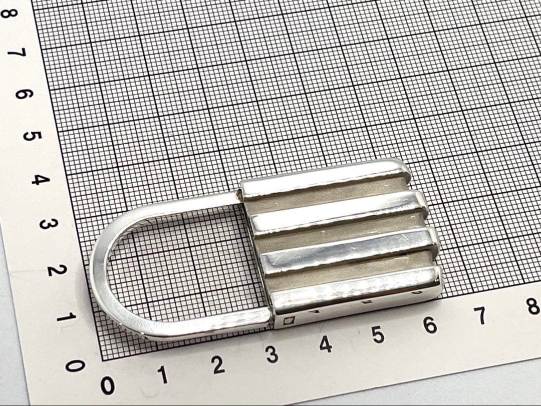 h447 希少　オールド　ティファニー　1995 キーリング　キーホルダー925