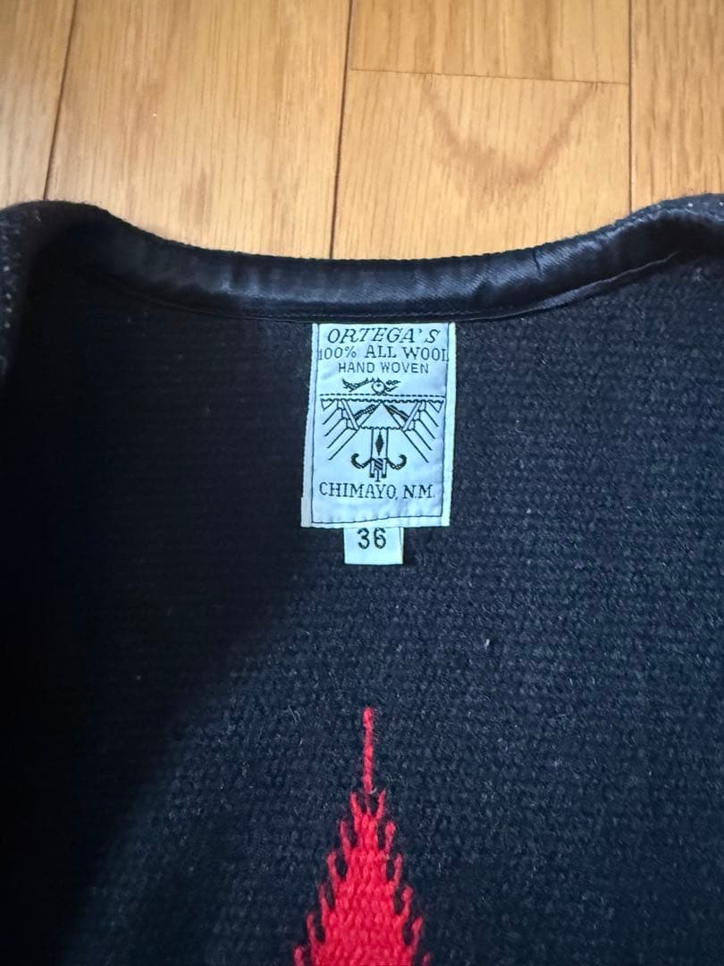 オルテガ　チマヨ　ベスト　希少　ブラック36