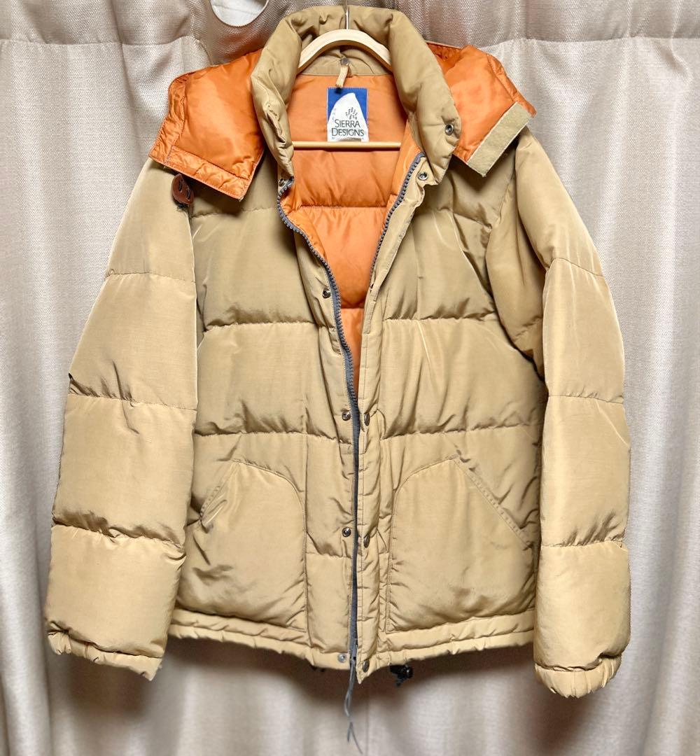ヴィンテージ！SIERRA DESIGNS ダウンジャケット L相当 60/40