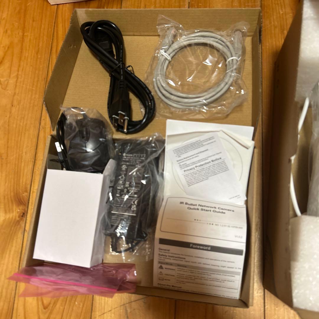 新品未使用　防犯カメラセット　4MP内蔵NVR IPカメラ4台セット