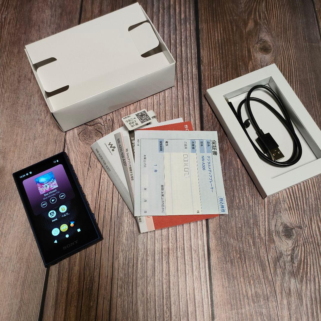 ソニーウォークマン A300シリーズ 32GB　NW-A306 新品近い