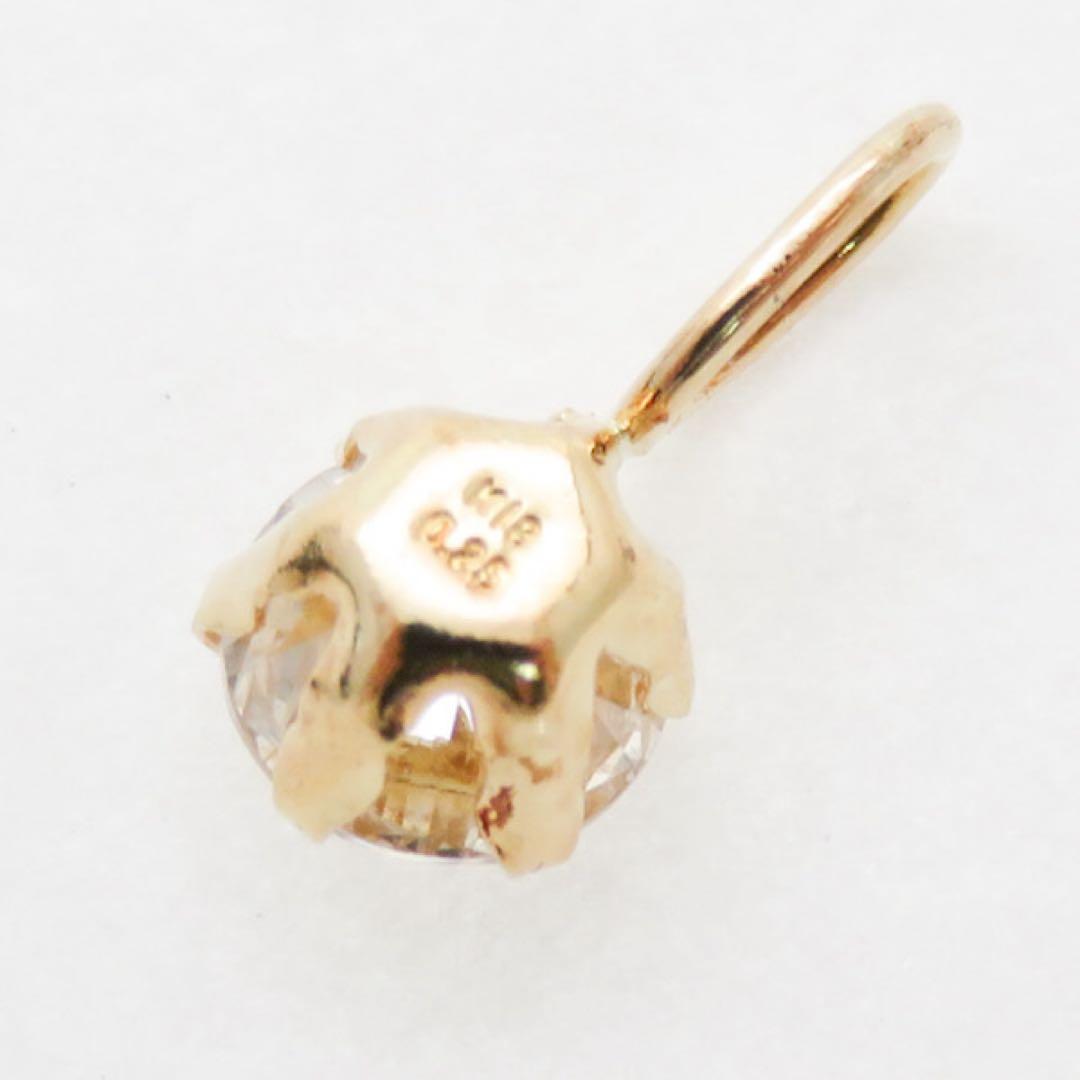 a*ᩚ様 【本物保証】K18YG 天然ダイヤモンド トップ｜0.245ct 新品