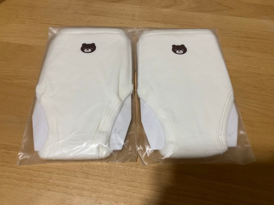 ① ②コトリワークス トレーニングパンツ M ホワイト クマ柄 4枚セット