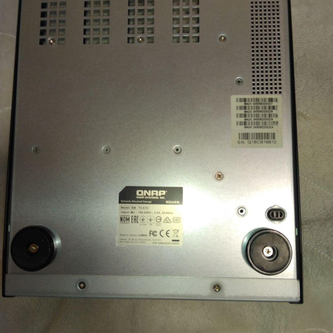QNAP 4ベイ NAS TS-473 8GBメモリー