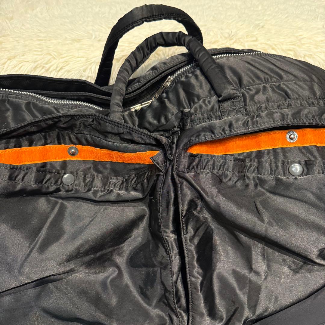 希少【美品】PORTER タンカー 2WAYボストンバッグ L ブラック