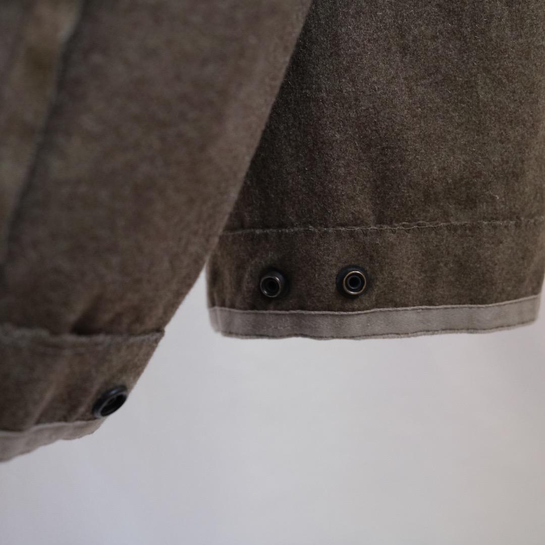 50s 60s　西ドイツ軍　ビンテージ　メランジ　ウール　カーゴ　パンツ　ワーク