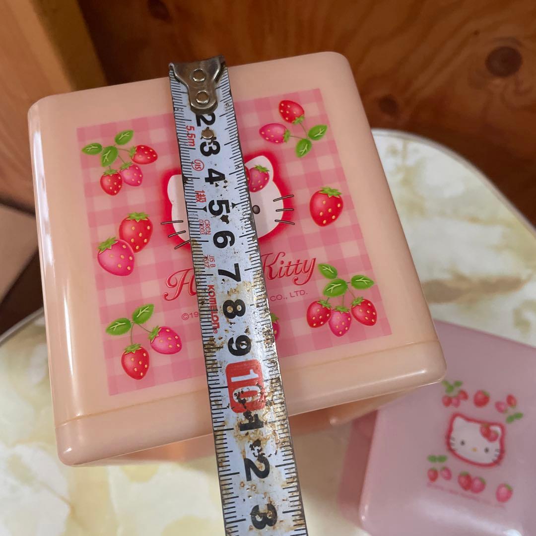 ハローキティ　調味料ケース　調味料入れ　野いちご　1999年　メイドインジャパン