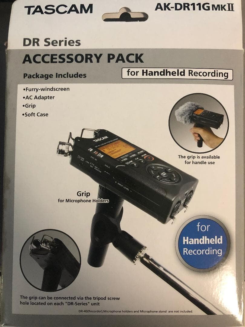 TASCAM リニアPCMレコーダー DR-40VER2-J（アクセサリー付き）