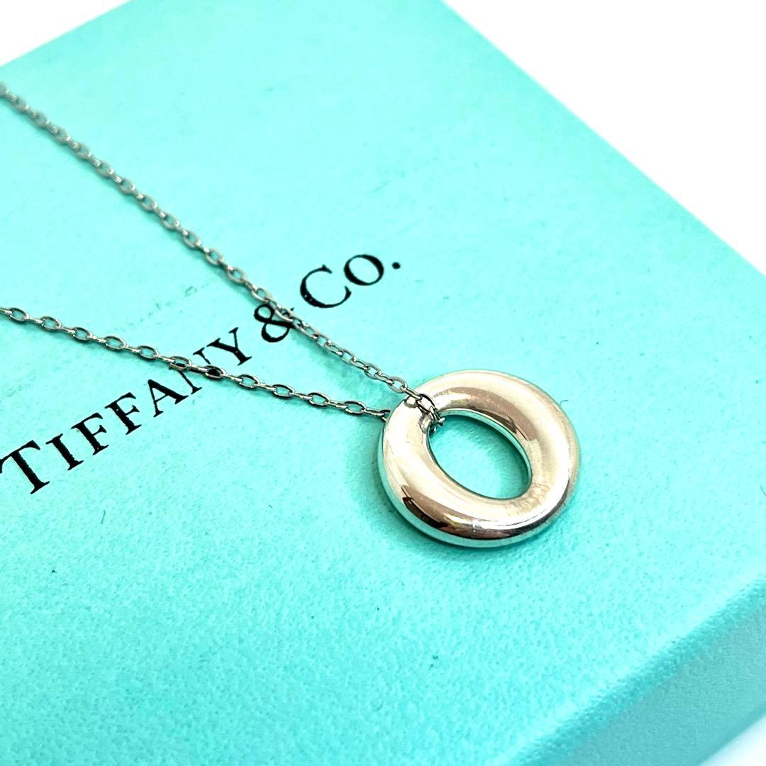 ティファニー セビアナネックレス オーバル トップ シンプル シルバー925