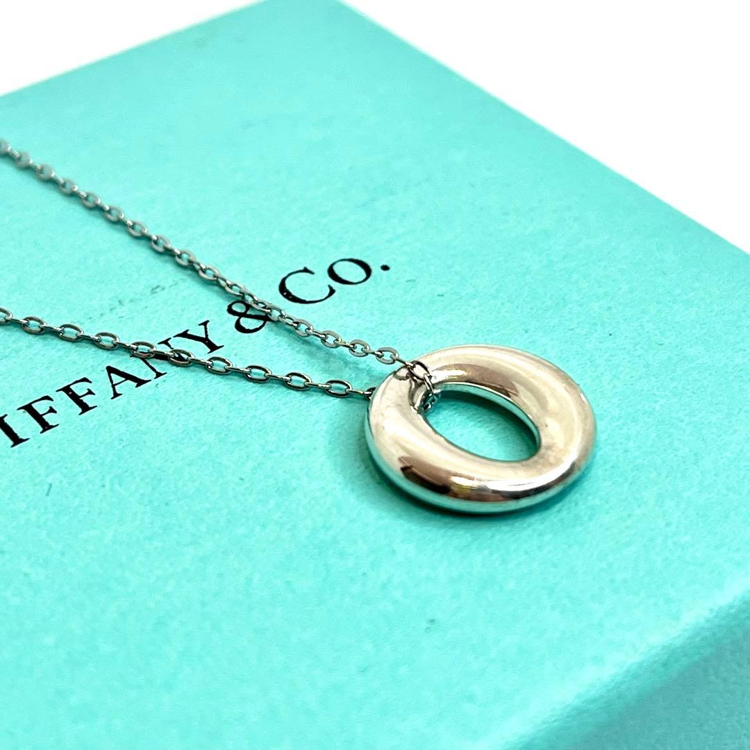ティファニー セビアナネックレス オーバル トップ シンプル シルバー925