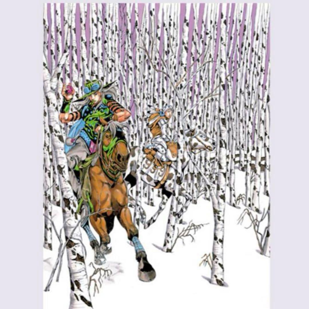 ジョジョ展　複製原画 ジョジョの奇妙な冒険　part7 スティール・ボール・ラン