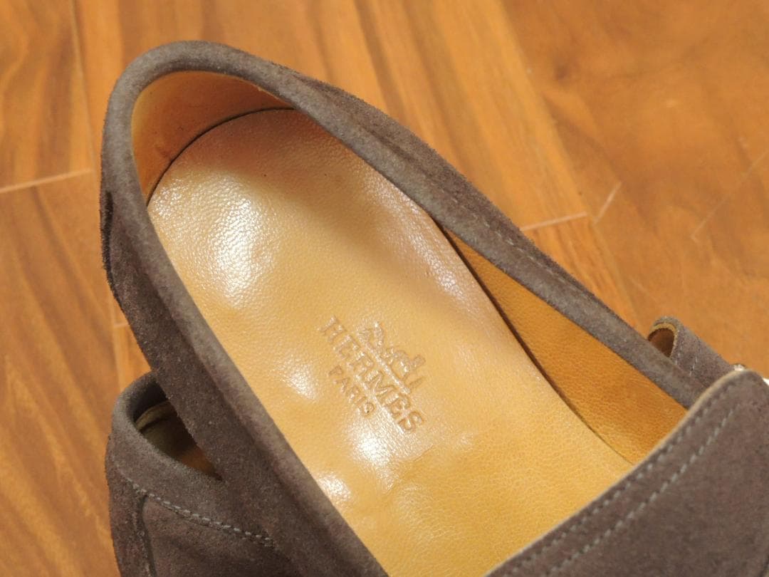 専用品　エルメス最上位ローファー　サックアデペッシュ　39.5　JP24