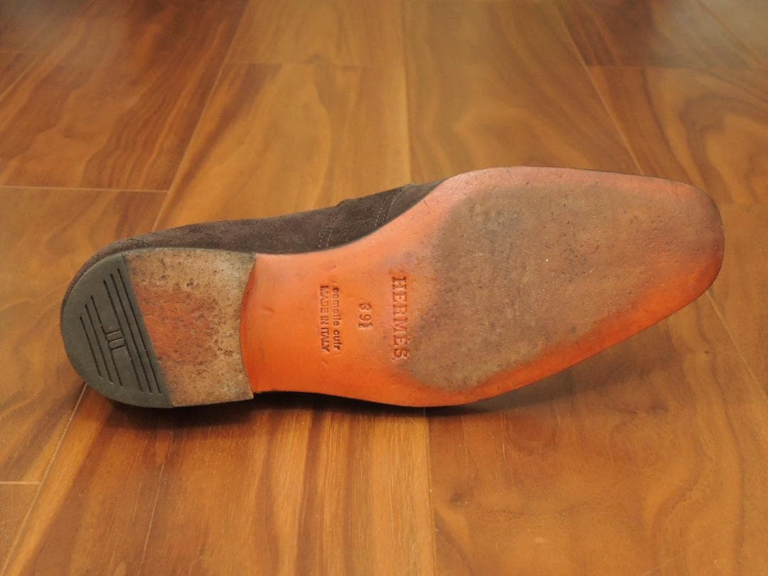 専用品　エルメス最上位ローファー　サックアデペッシュ　39.5　JP24