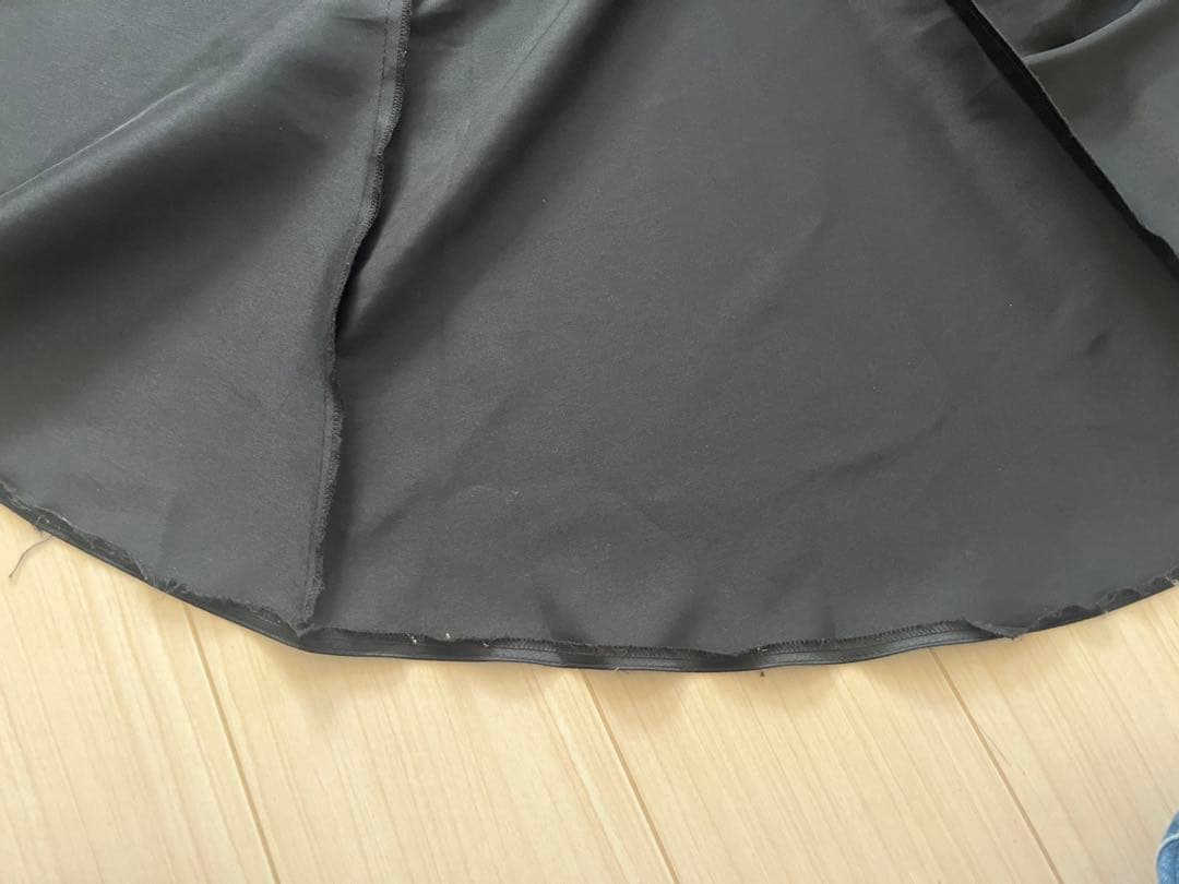 サテン マーメイドドレス