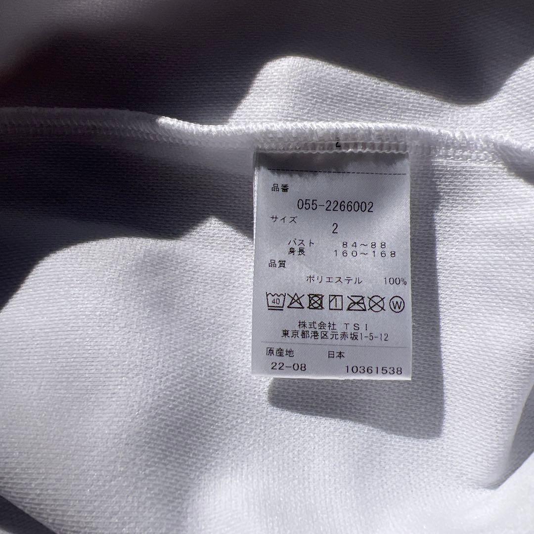 PEARLY GATES ハイネックシャツ ホワイト