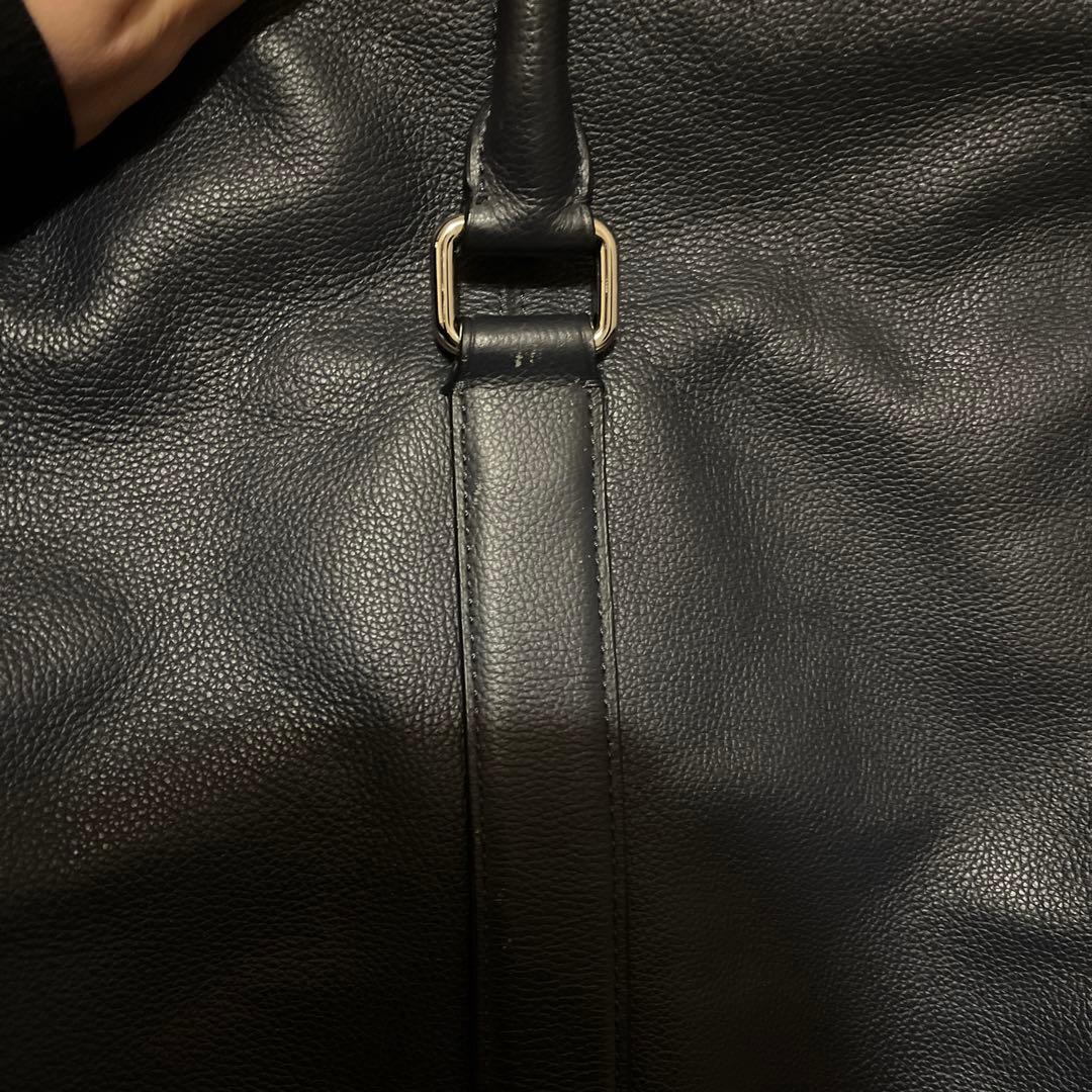 最終値下げ！coach レザーボストンバック