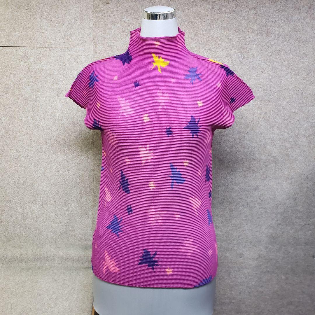 me　イッセイミヤケ　トップス　カットソー　ピンク　y6904i