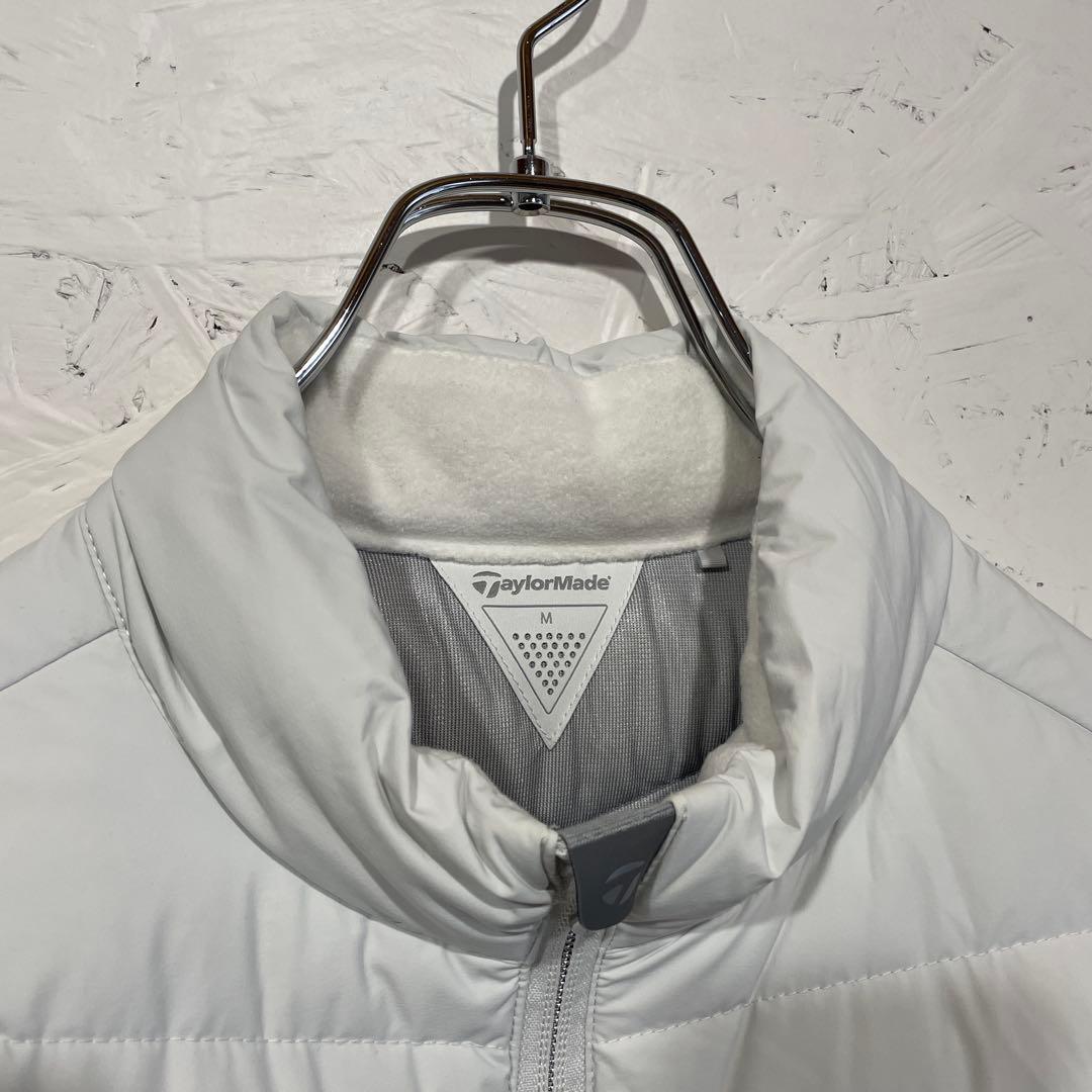 ゴルフウェア【TaylorMade】ダウンジャケット　白　M