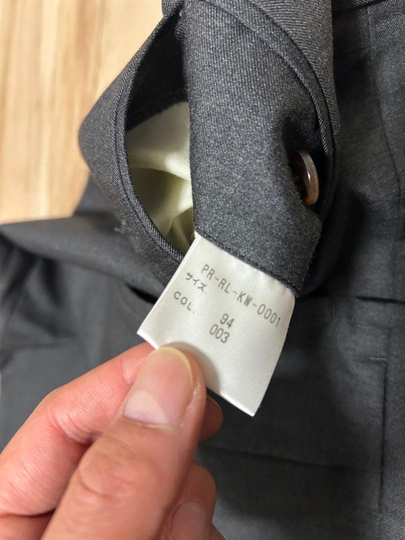 パンツ POLO RALPH LAUREN WOOL 2 TUCK TROUSER