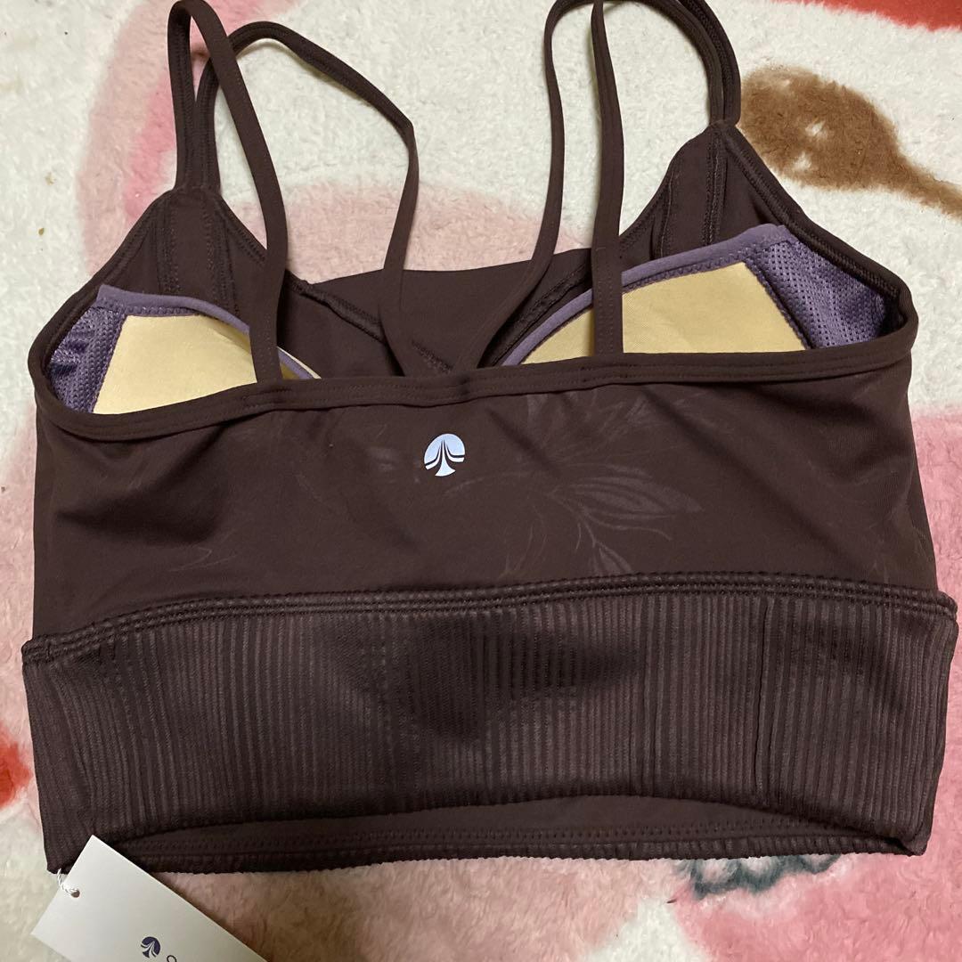 SUKALA 完売品新品未使用　エンボスリーフブラトップ Sサイズ