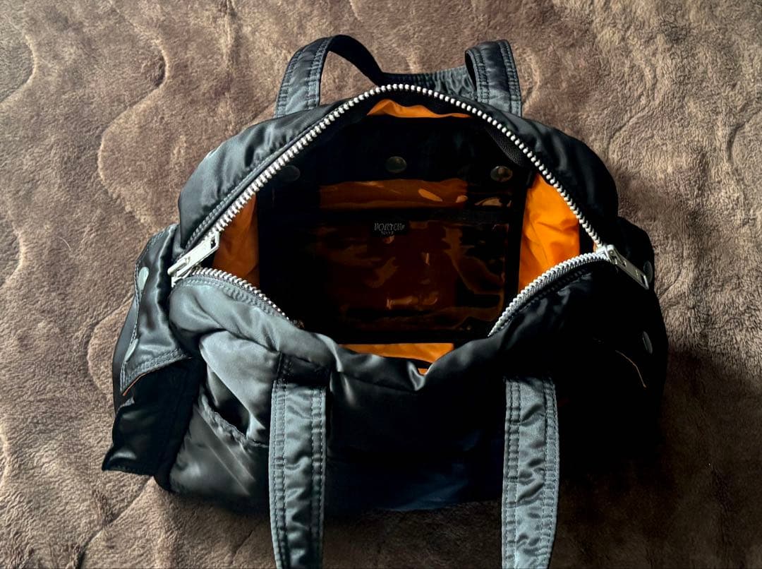 PORTER TANKER ボストンバッグ（Ｓ） ブラック　吉田カバン