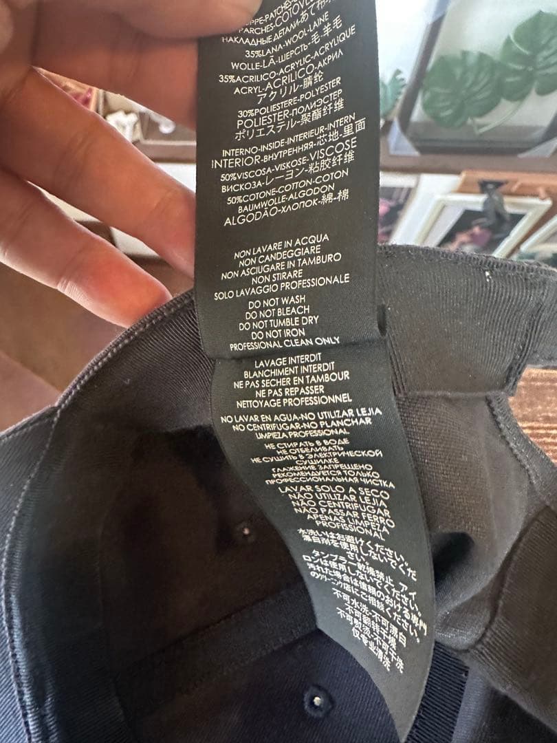 GUCCI ミケーレ期　ヤンキース　ベースボールキャップ