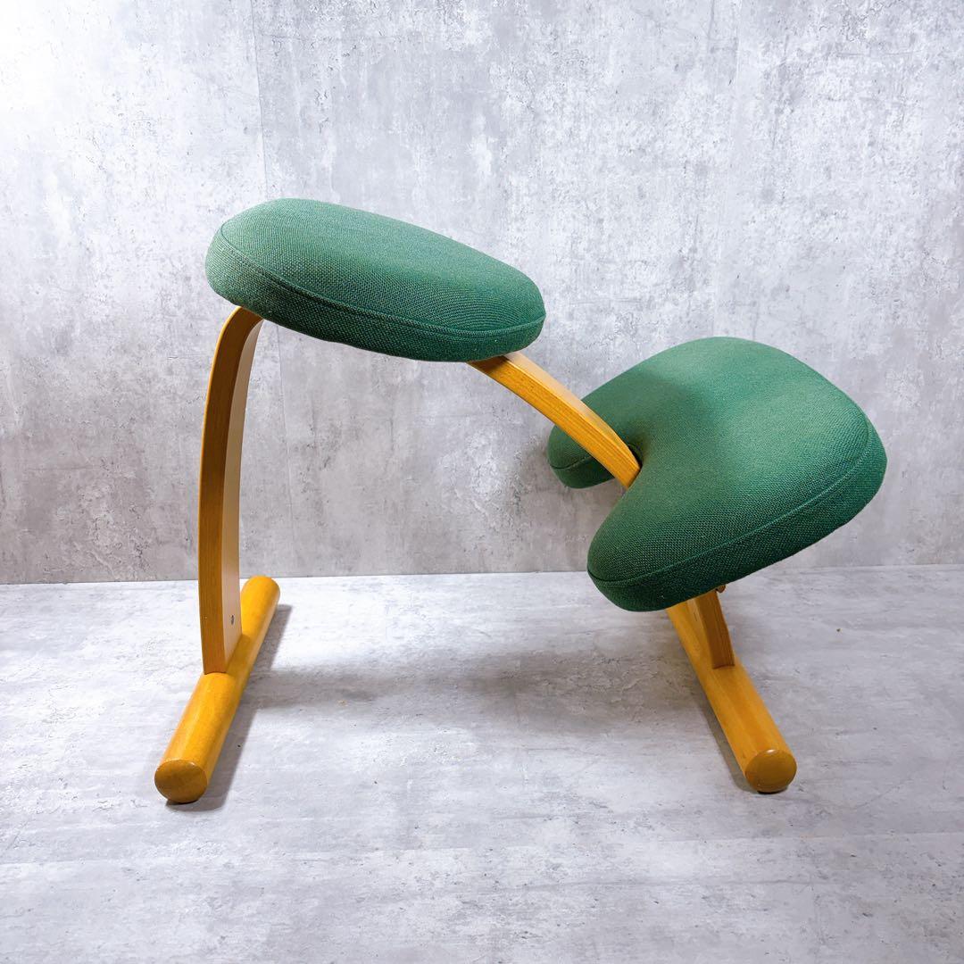 Rybo バランスイージー サカモトハウス 姿勢矯正チェア 学習椅子 グリーン