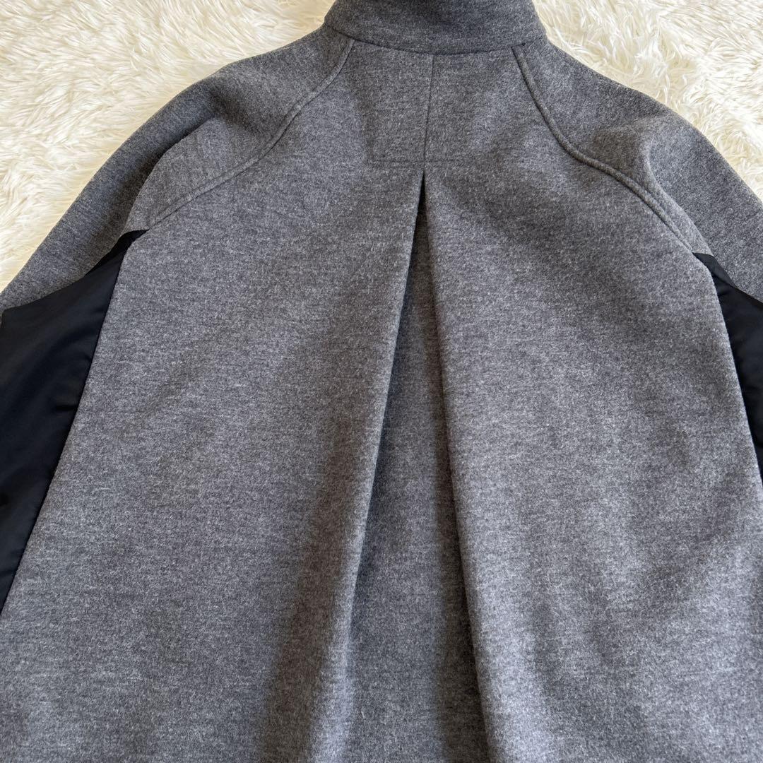 定価5.9万 シーレットフロムアラアラ ニットドッキングコート ブルゾン