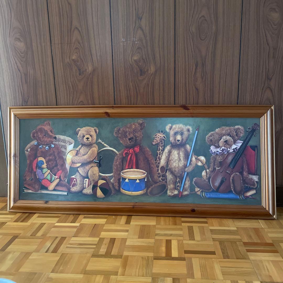 テディベアの絵