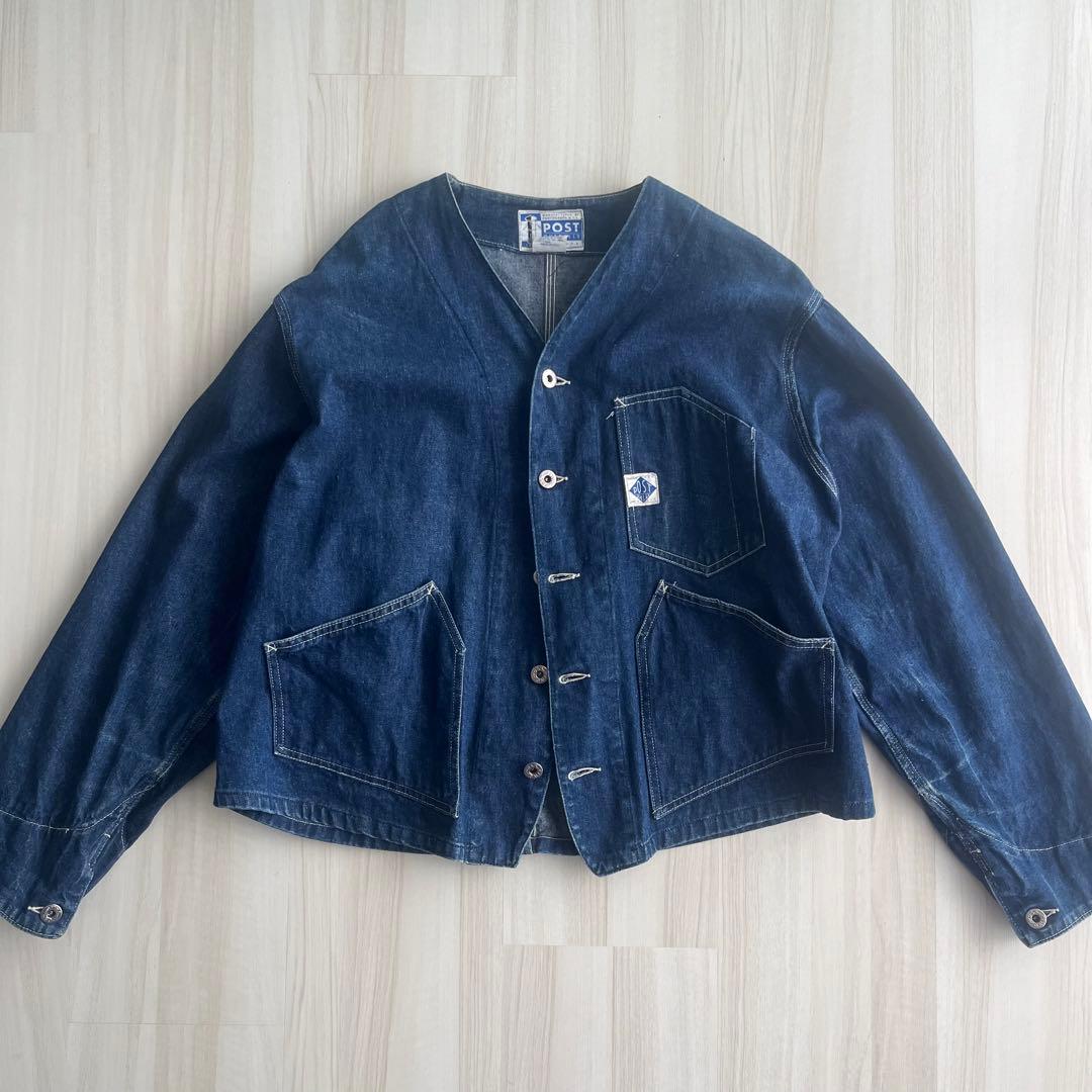 レア!! post overalls エンジニアジャケット USA製