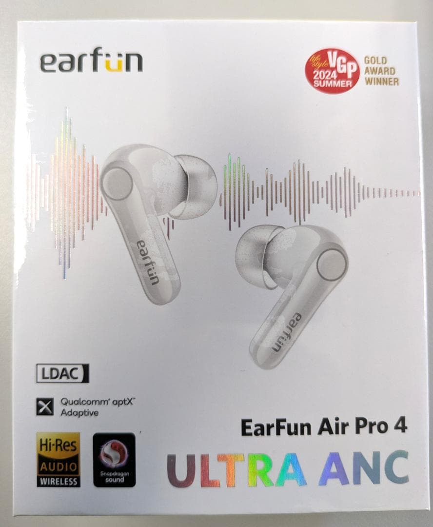 【新品・未開梱】EarFun Air Pro 4 ワイヤレスイヤホン　ホワイト