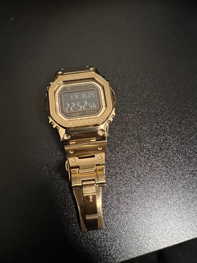 G-SHOCK デジタル腕時計 フルメタルゴールド