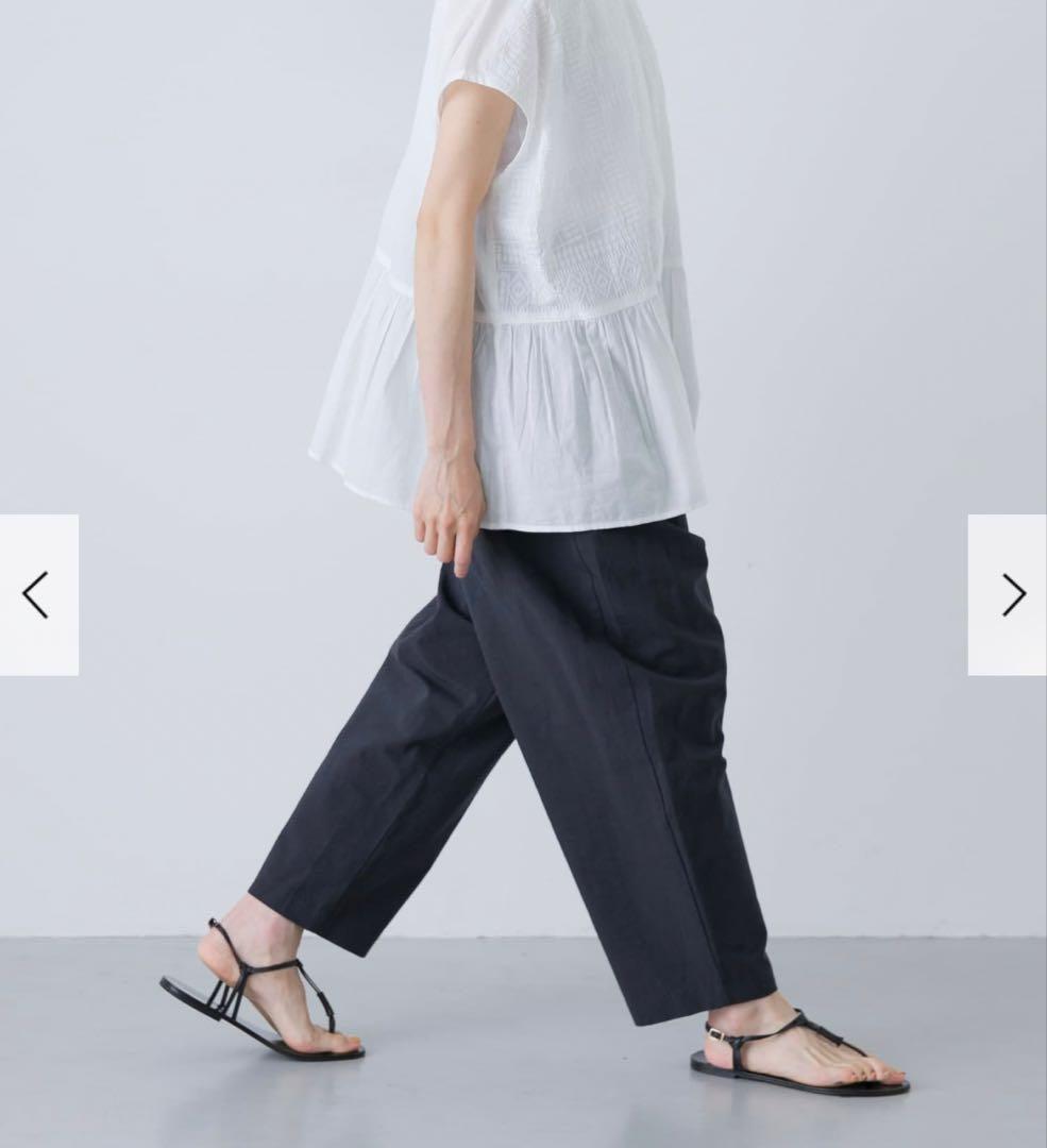 かぐれ　新品　今季　2025春夏　ウェザーワッシャーサルエルパンツ