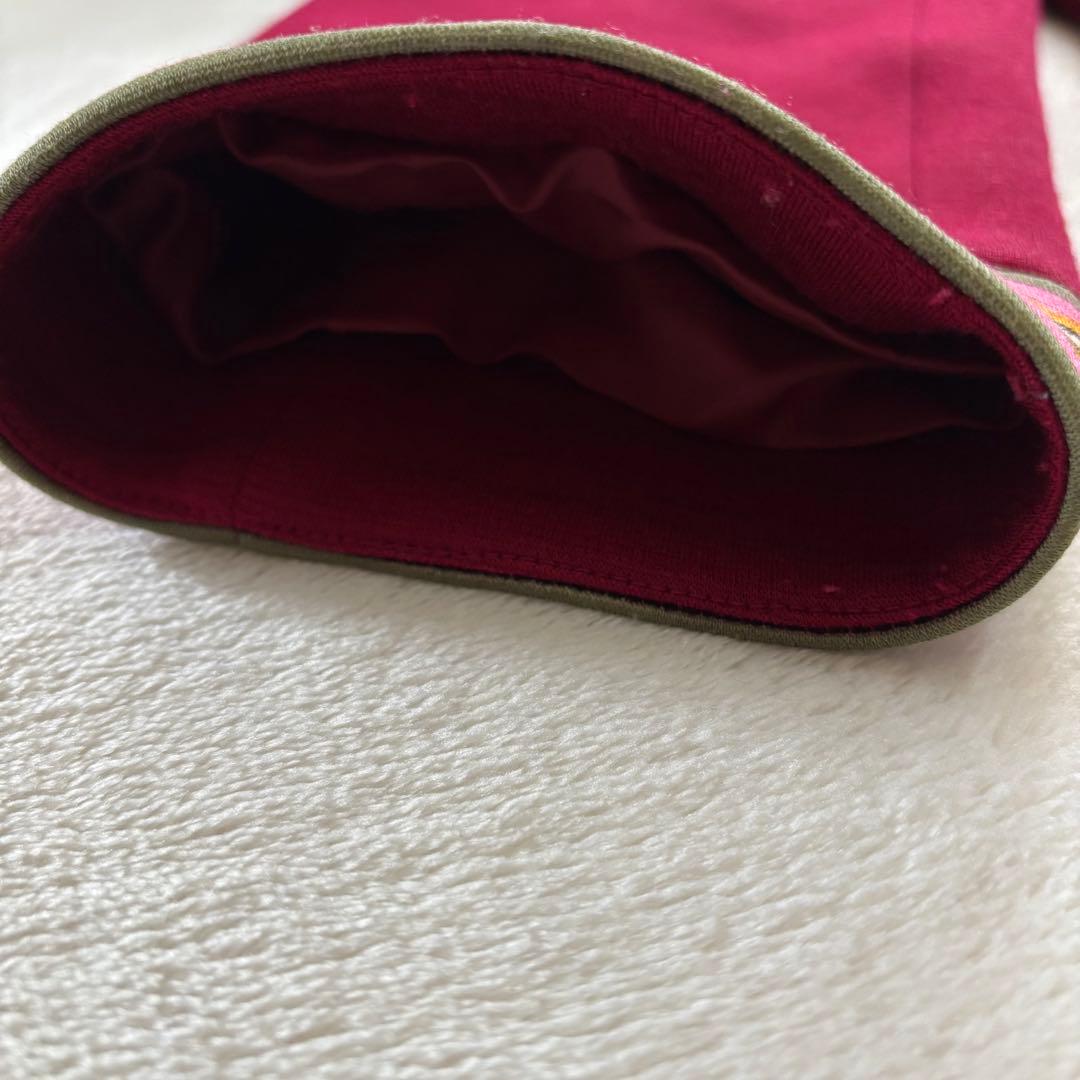 LEONARD テーラードジャケット　ウール　赤　11AR