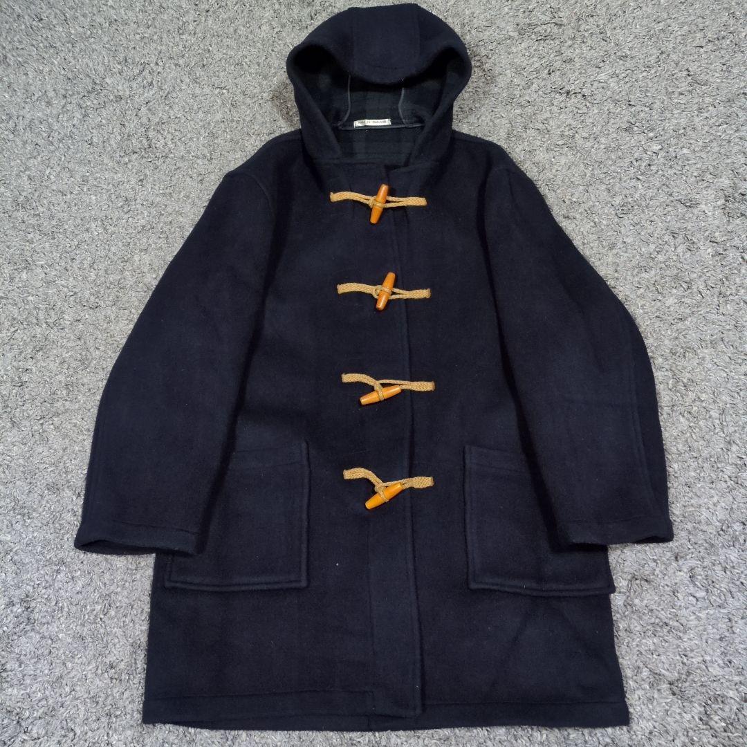 MONTGOMERY★ネイビー ダッフルコート★42 イングランド製