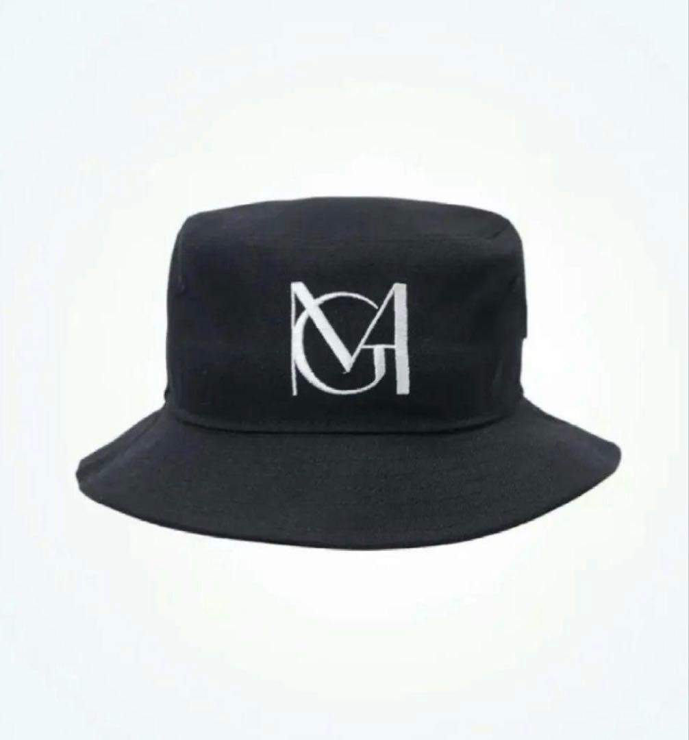 Mrs.GREEN APPLENEWERA バケットハットNAVYピンズ付ミセス